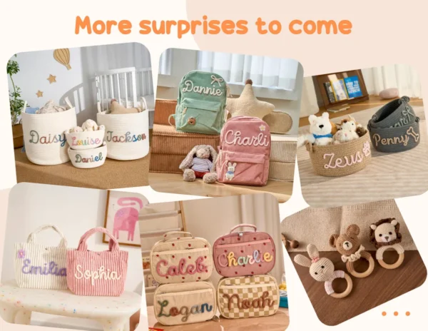 Custom Kids Backpack With Name, School Bag, Toddler Book Bag, School Bag for Kids - Image 9