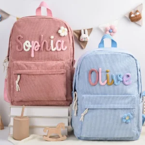 Personalized Toddler Backpack, Kid Backpack With Name, Gift for Kids