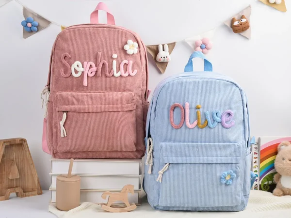 Personalized Toddler Backpack, Kid Backpack With Name, Gift for Kids
