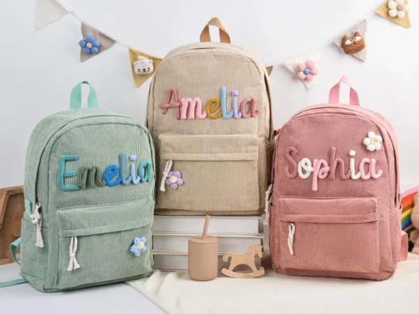 Personalized Toddler Backpack, Kid Backpack With Name, Gift for Kids - Image 4