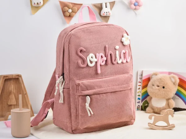 Personalized Toddler Backpack, Kid Backpack With Name, Gift for Kids - Image 2