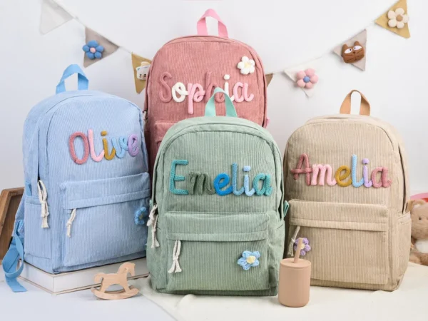 Personalized Toddler Backpack, Kid Backpack With Name, Gift for Kids - Image 7
