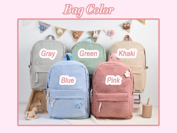 Personalized Toddler Backpack, Kid Backpack With Name, Gift for Kids - Image 5