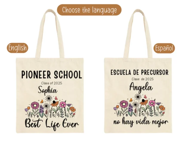 Pioneer School Tote Bag, JW Pioneer School 2025 Gift, Pioneer School Gift Bag - Image 5