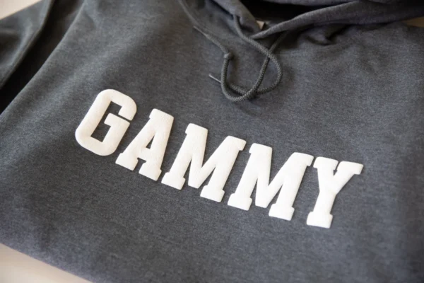 Custom Team Name Sweatshirt, Mascot Sweatshirt, Puff Print, Embossed Print - Image 5