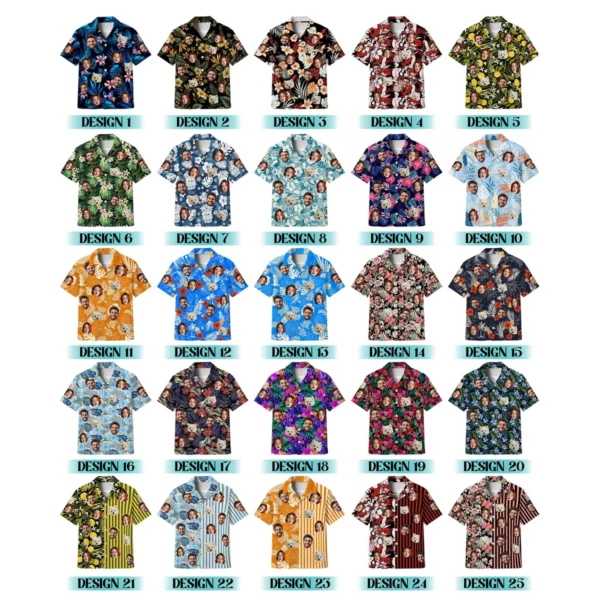 Custom Hawaiian Shirt With Face, Personalized Aloha Hawaiian Shirt, Customize Face for Pet Men Women - Image 7