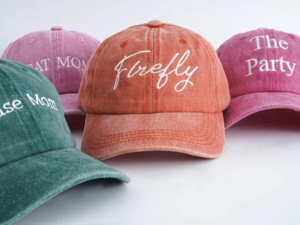 Personalized Text Hat, Custom Logo Embroidered Hat, Retro Baseball Hat - Image 6