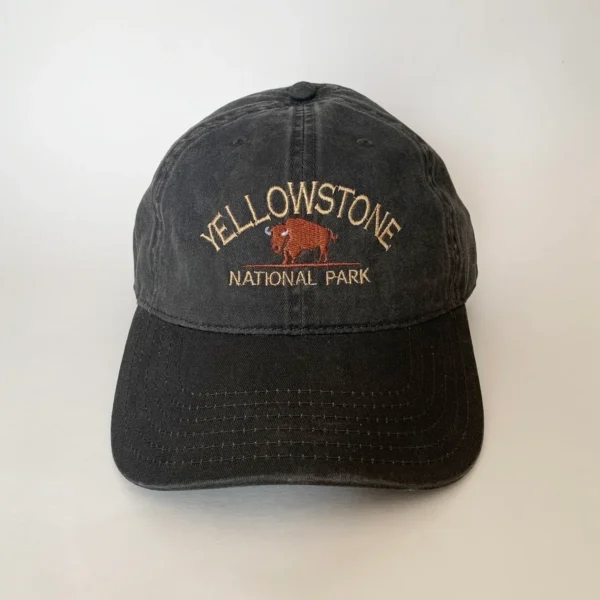 National Park Embroidered Cap Washed Cap Park Hat, Travel Hat Baseball Hat - Image 2